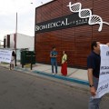 Protestan vecinos de la Diaz Ordaz por construcción irregular de 5 niveles