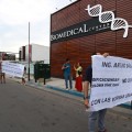 Protestan vecinos de la Diaz Ordaz por construcción irregular de 5 niveles