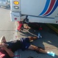 Motociclista se impacta contra camión