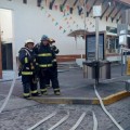 Transformador provoca incendio en Lans