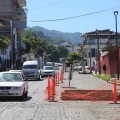 Anuncian restricción al paso vehicular en la calle Colombia