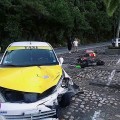 Dos lesionados en carretera a Barra de Navidad