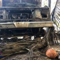 Se incendia predio en Ixtapa