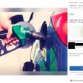 Venden gasolina en Facebook