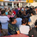 Protestan en Jarretaderas contra el alcalde de Bahia y el gobernador de Nayarit por obras de VIDANTA