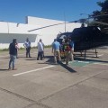 Trasladan a vallartense en helicóptero a Guadalajara