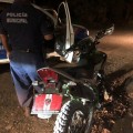 Detienen a presunto ladrón de motocicleta