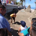 Andrick conoció el mar en Puerto Vallarta