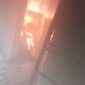 Fuego en colonia Santo Domingo
