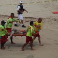 Rescatan restos del cuerpo que flotaba por Playa Garza Blanca