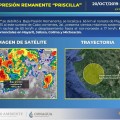 Aviso de Ciclón Tropical en el Océano Pacífico