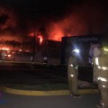 Se incendió Bodega Aurrera en San Vicente.