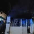 Fuego en colonia Los Idipe Ixtapa