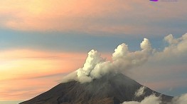 De nuevo hay ceniza del Popocatépetl en la CDMX