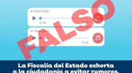 Fiscalías de Nayarit y Jalisco informan sobre audios falsos.