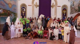 Grupo Guerreros de Dios realiza emotivo Vía Crucis en Viernes Santo