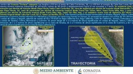 Huracán Enrique en Cabo Corrientes