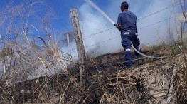 Incendio en Santo Domingo