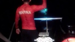 MARINA rescata a 7 tripulantes de una embarcación en Playa Los Muertos