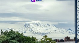 Popocatépetl e Iztaccíhuatl amanecieron con un hermoso manto blanco de nieve