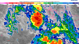 Tormenta tropical No. 6 provoca las lluvias