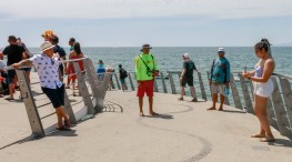 Turistas se sienten seguros en Puerto Vallarta