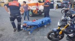 Una enfermera de la 42 atropelló a mujer de la tercera edad