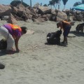 Playas 100% limpias después de los "días santos"
