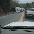 Accidente en la carretera Federal 200.