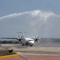 Inauguran nuevo vuelo México-Vallarta de Aeromar
