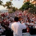 El Profe Michel y Morena cierran campaña en Puerto Vallarta.
