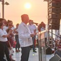 El Profe Michel y Morena cierran campaña en Puerto Vallarta.