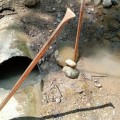 Atiende SEAPAL oportunamente tubería rota en el Río Cuale