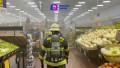 Autoridades coordinan esfuerzos para atender incendio en supermercado de Zapopan