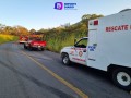 Choque frontal en carretera de Mascota sin lesionados.