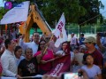 Da Santana banderazo de inicio de pavimentación de calle Reforma