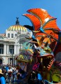 Desfile de Alebrijes monumentales llena de magia y tradición a la CDMX .