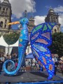 Desfile de Alebrijes monumentales llena de magia y tradición a la CDMX .