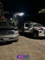 Encuentran vehículo con reporte de robo en la colonia Vista Hermosa.