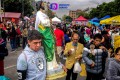 Miles de fieles celebran a San Judas Tadeo en el la iglesia de San Hipólito, CDMX