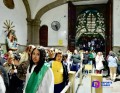 Miles de fieles celebran a San Judas Tadeo en el la iglesia de San Hipólito, CDMX