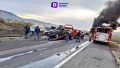 Abren autopista en zona de accidente.