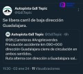 Abren autopista en zona de accidente.