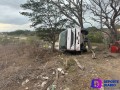 Accidente de autobús en Desembocada deja tres heridos.