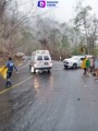 Accidente en Carretera 200 Deja Daños Materiales sin Heridos