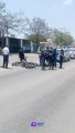 Accidente en carretera 544 deja a motociclista con fractura expuesta