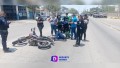 Accidente en carretera 544 deja a motociclista con fractura expuesta