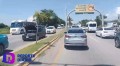 Accidente entre camionetas provoca tráfico pesado en dirección Vallarta-Nayarit