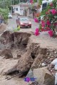 Así fue el momento exacto de la creciente en el río Cuale.