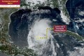 Beryl se  mantiene en tierra sobre Yucatán